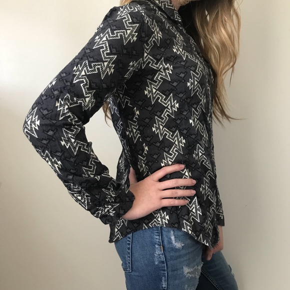 UO tribal button up flannel - Picture 4 of 4